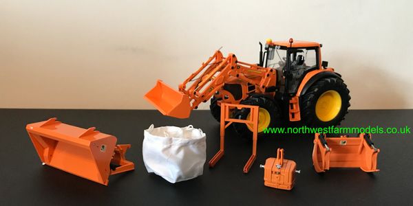 かわいい新作 john deere 7430 フロントローダー orange mandhucollege