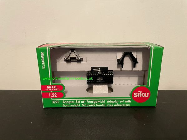 SIKU 3095 1:32 SCALE FRONT WEIGHT AND HITCH ADAPTER SET