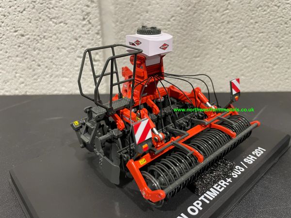 REPLICAGRI 1:32 SCALE KUHN OPTIMER 303 WITH SH 201 SEEDER