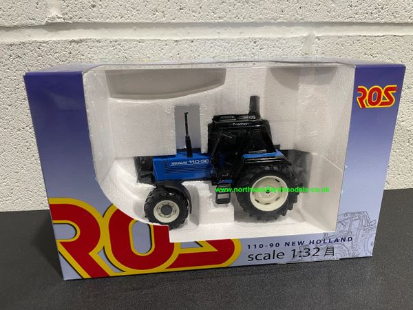 ROS 1:32 SCALE NEW HOLLAND 110-90 BLUE LIMITED EDITION