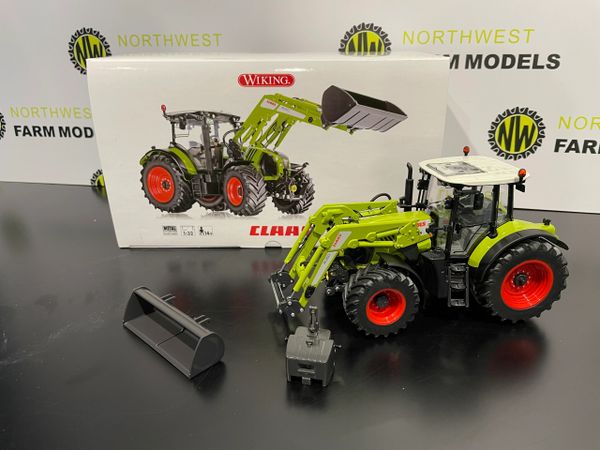 WIKING 1:32 SCALE CLAAS ARION 650 WITH FRONT LOADER