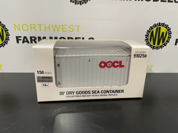 DIECAST MASTERS 1:50 SCALE 20FT SHIPPING CONTAINER (OOCL)