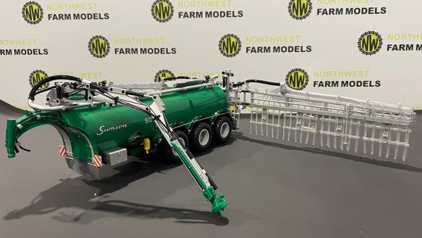 WIKING 1:32 SCALE SAMSON SG28 SLURRY TANKER WITH DRIBBLE BAR