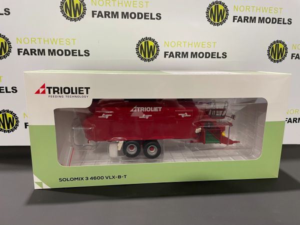 MARGE MODELS 1:32 SCALE TRIOLIET SOLOMIX FEED WAGON