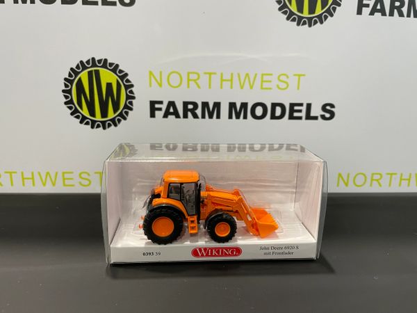039339 WIKING JOHN DEERE 6920S WITH LOADER 1:87 SCALE