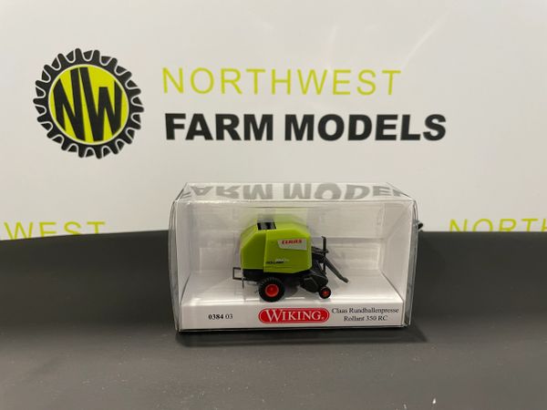 038403 WIKING CLAAS ROLLANT 350C ROUND BALER 1:87 SCALE