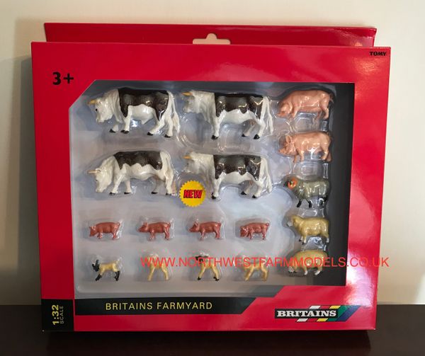 43096A1 BRITAINS FARM 1/32 SCALE MIXED ANIMAL PACK