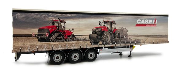 MARGE MODELS 1:32 SCALE PACTON CURTAIN SIDE TRAILER - CASE IH DESIGH 2022