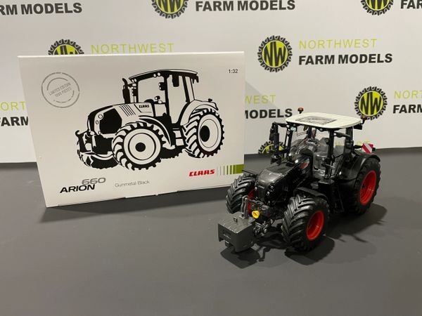 WIKING 1:32 SCALE CLAAS ARION 660 "GUN METAL BLACK" LIMITED EDITION