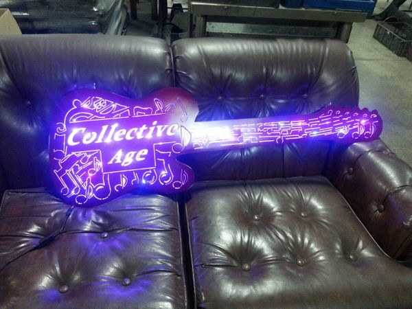 Collective Age Light Up Guitar