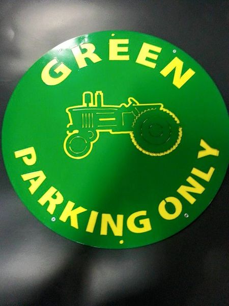 Green Parking Only