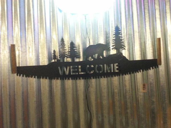 Welcome Bear With Handles