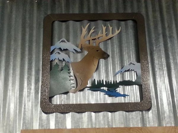 Square Deer Frame