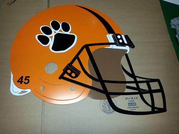 Tunkhannock Tigers Football Helmet