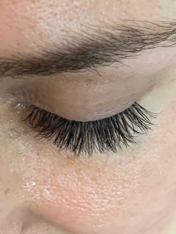 Hybrid Eyelash Extensions