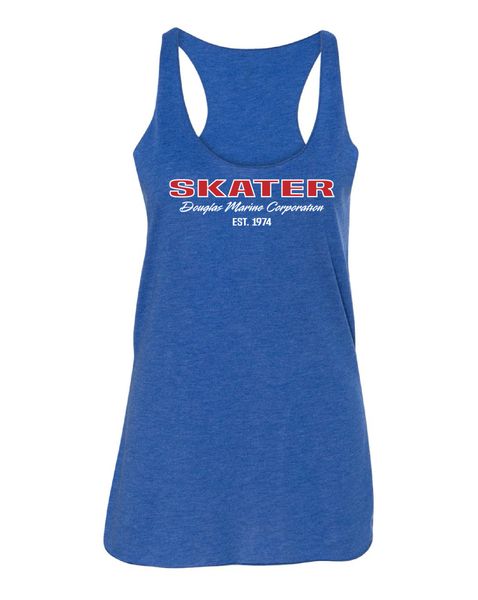 Royal Triblend Racerback Tank Top
