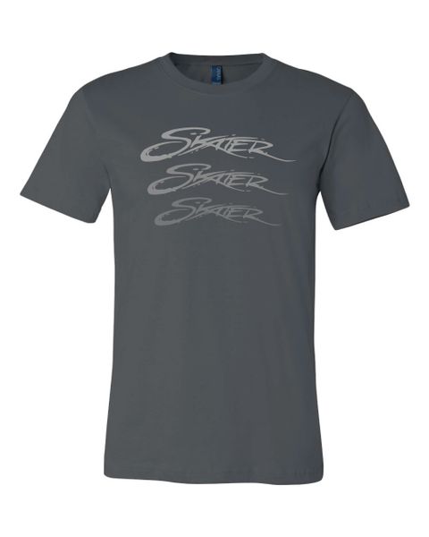 Grey 100% Cotton Skater Fade T-Shirt