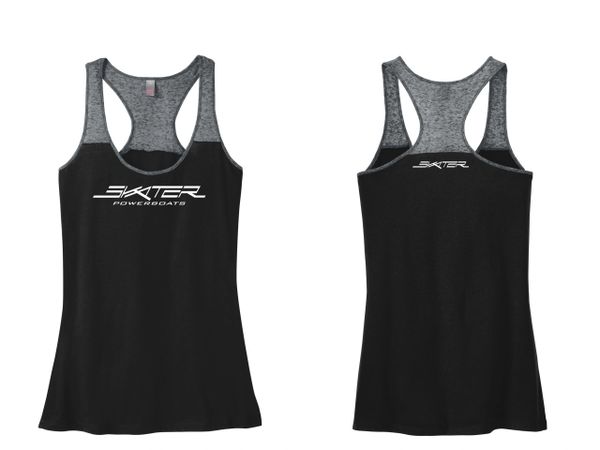 Two-Tone Racerback Tank Top