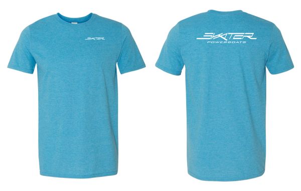 Heather Ocean Blue Softstyle T-Shirt