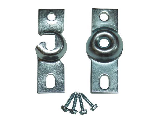 Standard INSIDE MOUNT ROLLER SHADE IB BRACKETS with Screws (1-Pair)