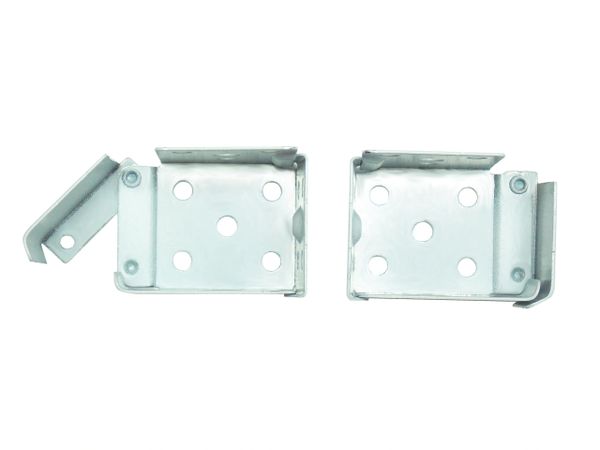 ALL METAL Swing Gate MICRO or MINI BLIND End Brackets for 1" X 1" Square Headrails