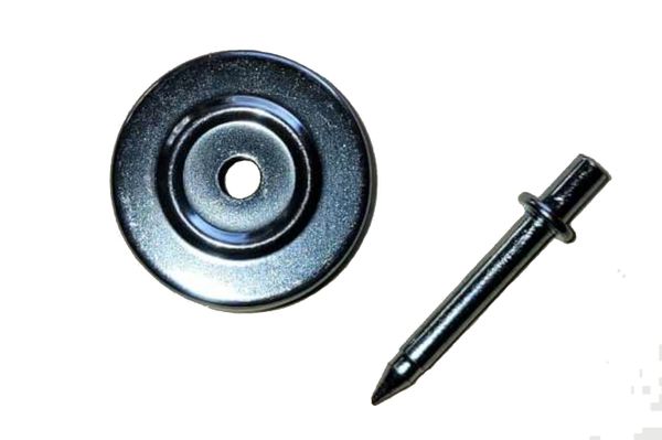 REPLACEMENT END CAP & PIN for 15/16" or 1" WOOD ROLLER