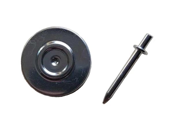 END CAP & PIN for 1 1/4" WOOD ROLLER