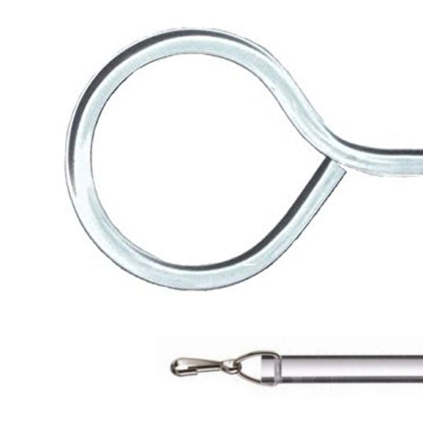 60 Clear Acrylic 4 Loop Handicap Easy Grab Drapery Baton Wand