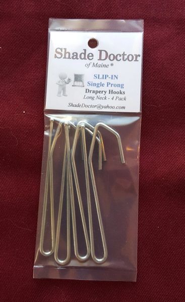 Slip In Drapery Pins For Pinch Pleat Draperies Single Prong Lon