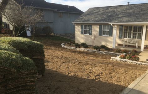 Rosetta Block, Hardscape, Shrubs, Plants, Flowers, Sod, Lawn Repair, Grass #WestVirginia 