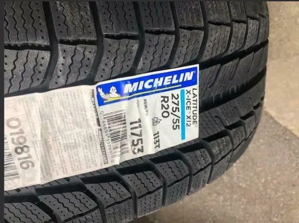NEW 275/55/R20 Michelin X-Ice 2 snows - Set of Four