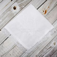 Washington, D.C. Temple Lace Handkerchief