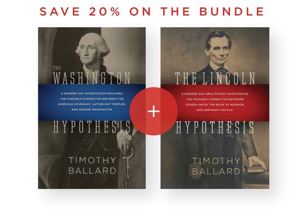Washington Hypothesis & Lincoln Hypothesis by Timothy Ballard Bundle Audio pack