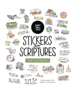 Don't Miss This Stickers for Scriptures By Becky Higgins Pre Order