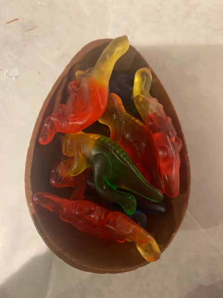 dinosaur egg cracking