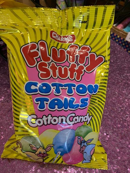 Charms Fluffy Stuff Cotton Tails Cotton Candy