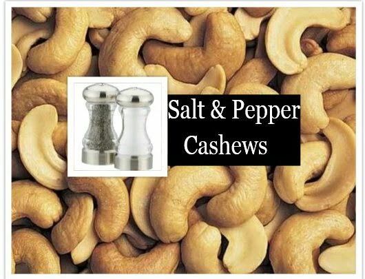 Salt & Pepper Cashews