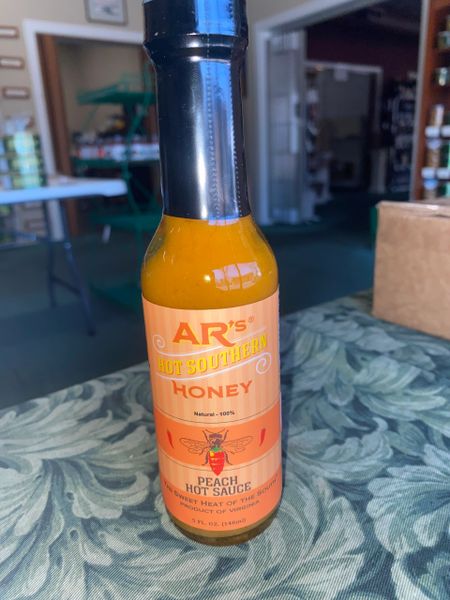 AR's Hot Southern Honey Peach Hot Sauce