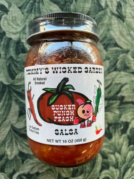 Sucker Punch Peach Salsa- Tommy's Wicked Garden
