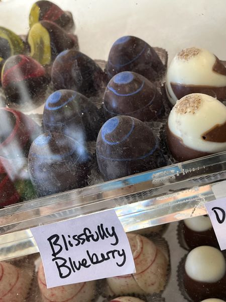 Blissfully Blueberry Truffle