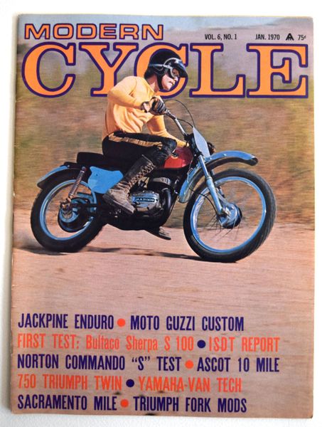"Yamaha-VanTech Project Part I" - Modern Cycle (January 1970)