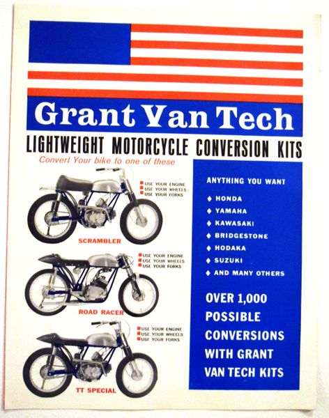 Grant VanTech Brochure For Motorcycle Conversion Kits