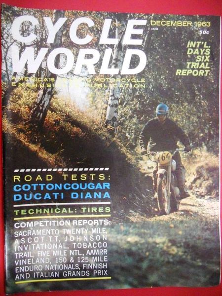 "New VanTech Scrambler" Cycle World (December 1963)