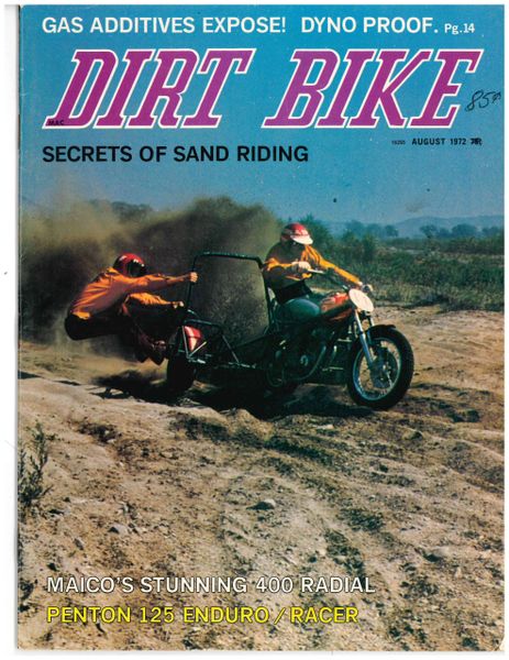 "VanTech Springer On A CZ?" Dirt Bike Magazine, August 1972