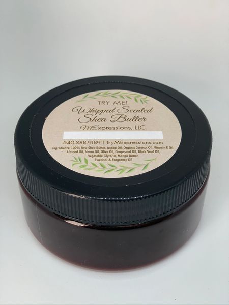 WHIPPED UNSCENTED SHEA BUTTER 8oz