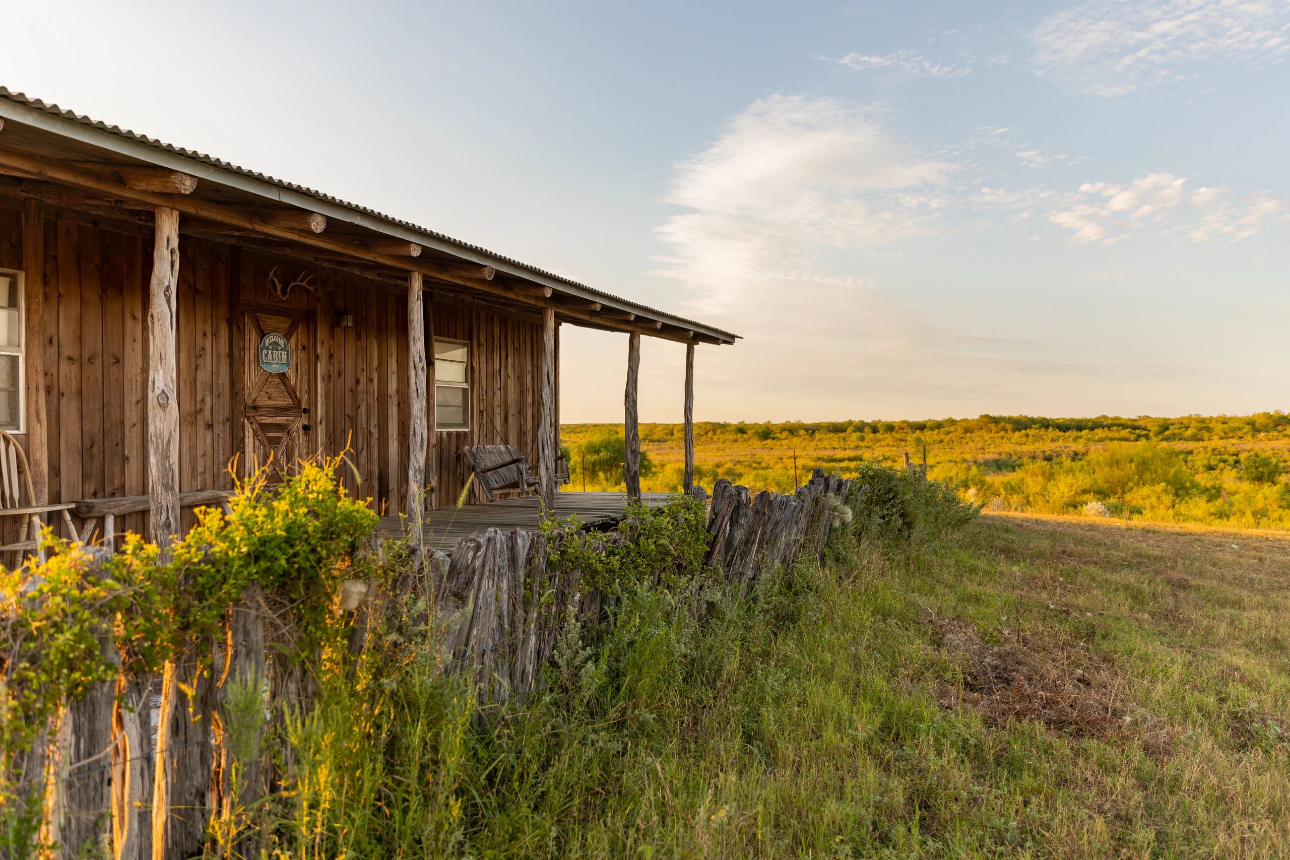 This is an image of South Texas ranch land from the hunting lodge.