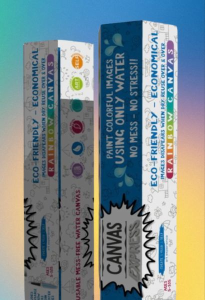 (6) Canvas Express RAINBOW X-Large