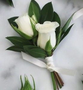 Sweetheart Rose boutonniere