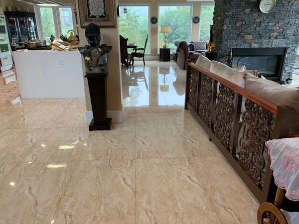 Flooring and kitchen Iland