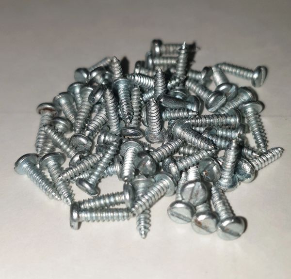 Screws for Motor/ servo/ Horn mounting Flat Head M2x9.5 mm (100 pcs)